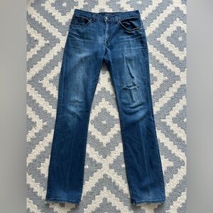 Fidelity Men's Straight Jeans, Size 32!